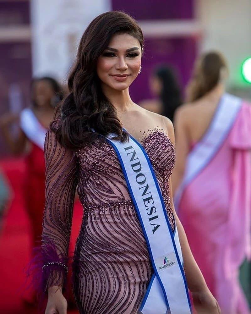 Menengok Penampilan Jihane Almira, Puteri Indonesia di ajang Miss Supranational 2021