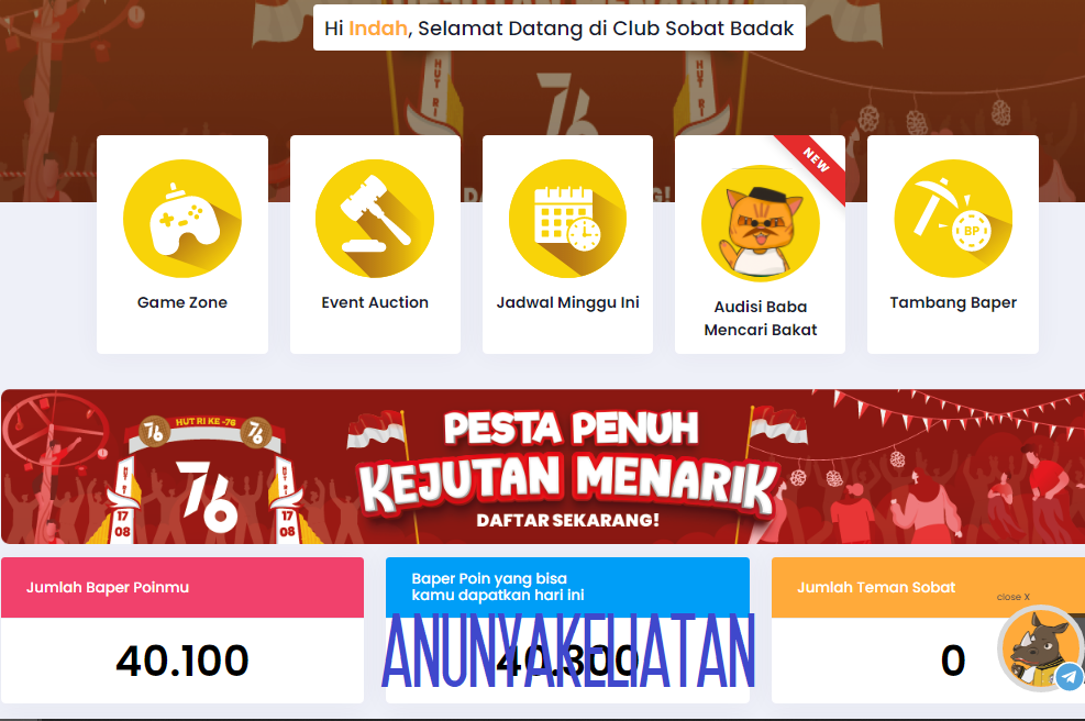 Club Sobat Badak, Kuis Tebak Kata Kocak hingga Tebak Lagu Suara Mbak Google