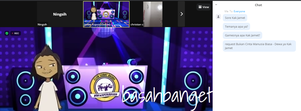Satu Jam Karaokean Bareng Jamet Kuproy di Lounge Club Sobat Badak