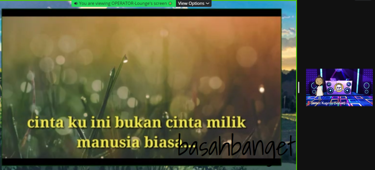Satu Jam Karaokean Bareng Jamet Kuproy di Lounge Club Sobat Badak