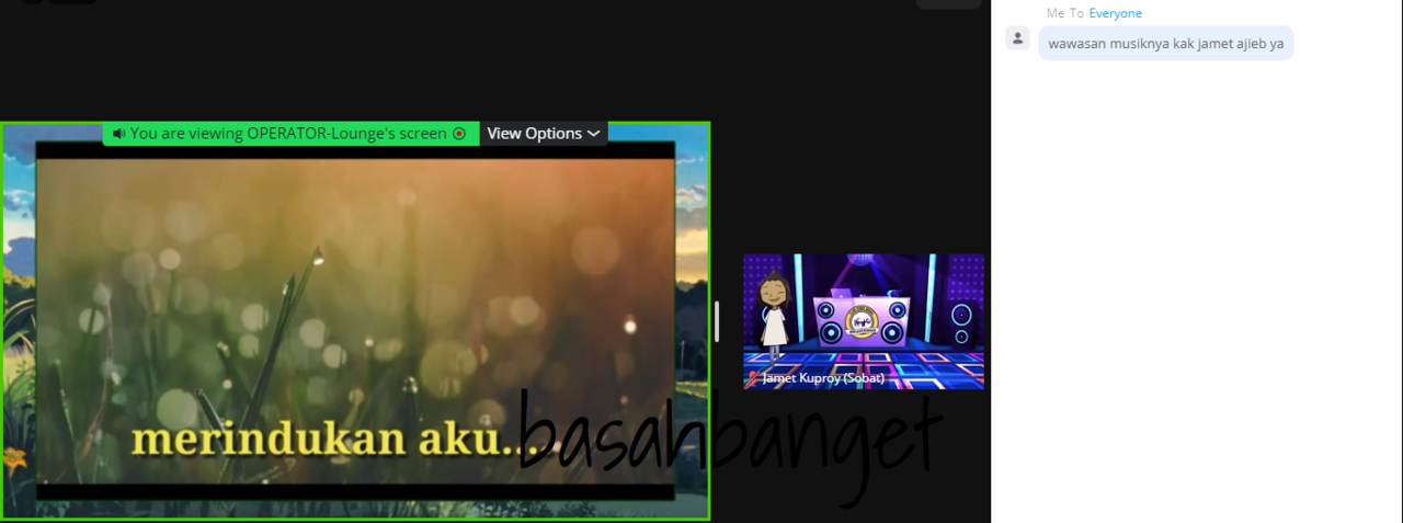 Satu Jam Karaokean Bareng Jamet Kuproy di Lounge Club Sobat Badak