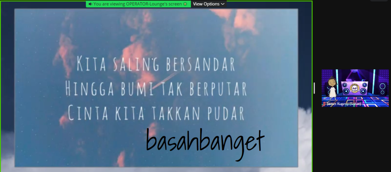 Satu Jam Karaokean Bareng Jamet Kuproy di Lounge Club Sobat Badak