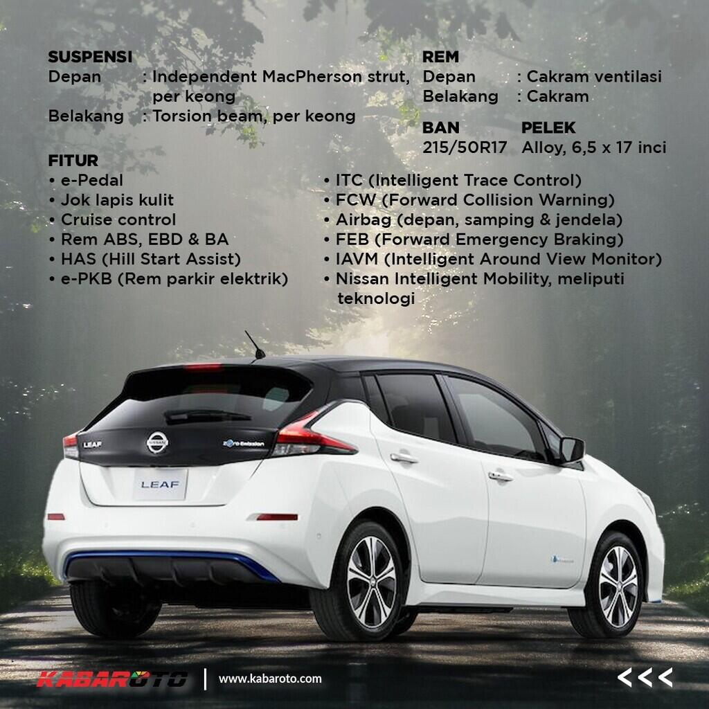 All New Nissan Leaf Resmi Meluncur Di Indonesia