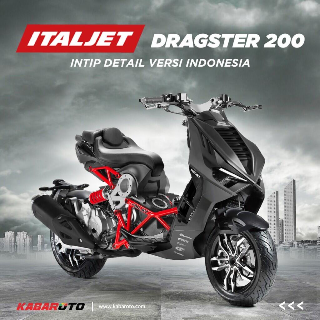 Ini Spesifikasi Detail Italjet Dragster Yang Resmi Dijual Di Indonesia