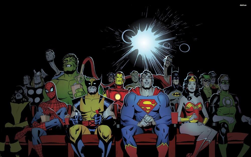 Hegemoni film superhero Marvel dan pesaing DC