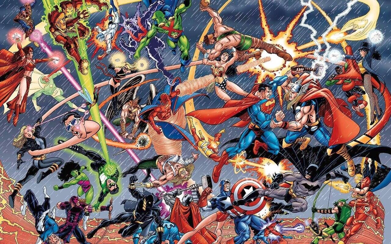 Hegemoni film superhero Marvel dan pesaing DC