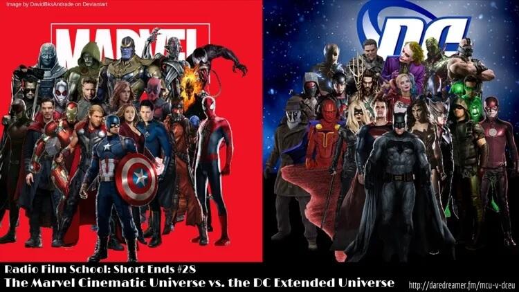 Hegemoni film superhero Marvel dan pesaing DC