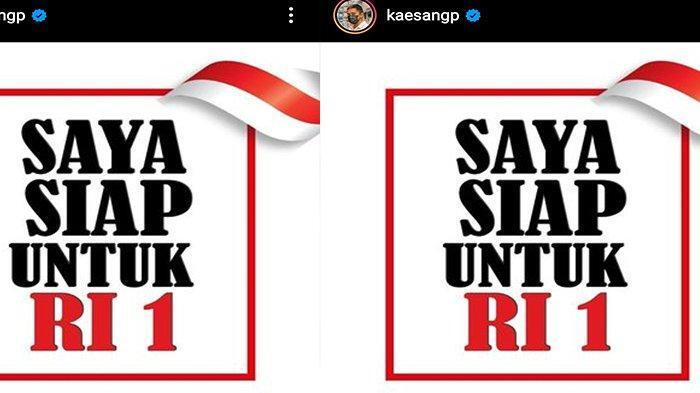 Kaesang Unggah Tulisan 'Saya Siap untuk RI 1', Ini Penjelasan Gibran