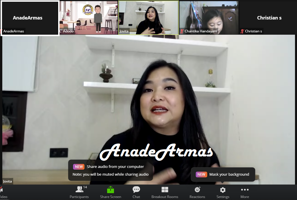 Webinar Kids Parenting Bersama Narsum Jovita Maria Ferliana, M.Psi