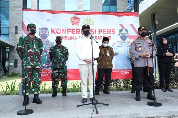 Panglima TNI: Semua Elemen Harus Kerja Keras Hentikan Laju Covid-19 di Boyolali