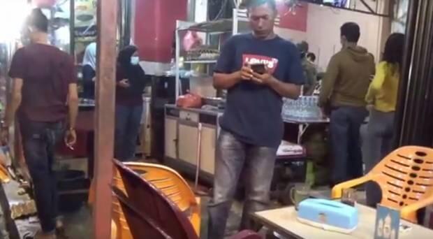 Puluhan Pengunjung Kafe Panik, Tak Berkutik saat Diswab