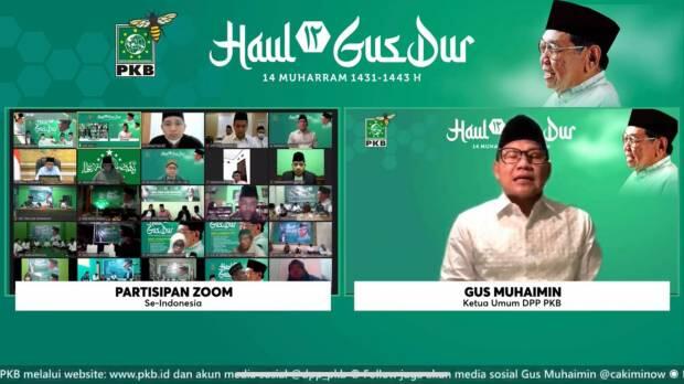 Ikuti Tradisi Pesantren, Gus Muhaimin Peringati Haul Gus Dur di Bulan Muharam