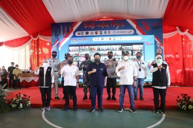 Erick Thohir Jamin Pasokan Oksigen untuk Jatim Aman