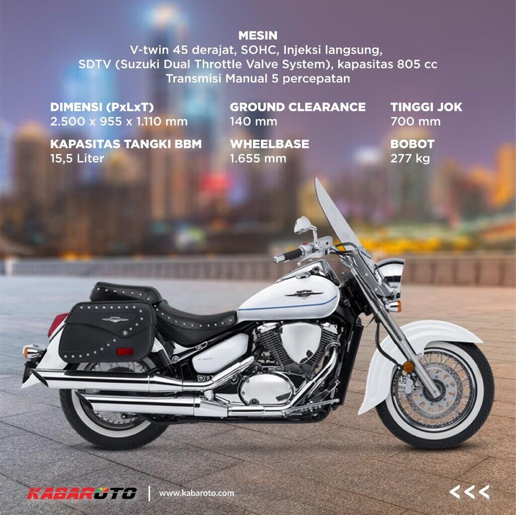 Suzuki Boulevard C50 Dan C50T 2021, Cocok Untuk Pecinta Touring