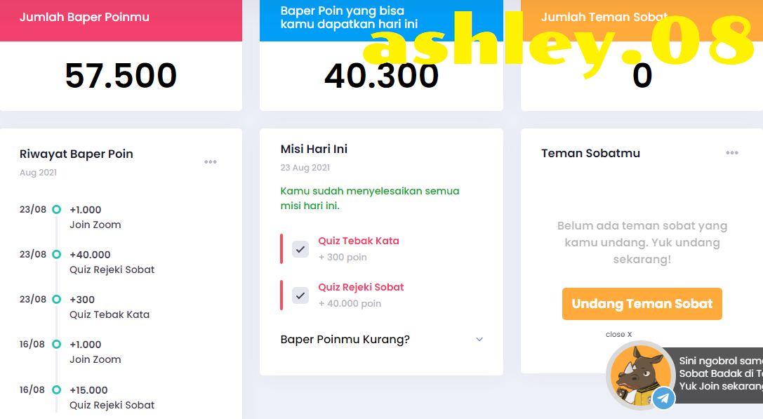 Zoom CSB Sore Ini, dari Kuis, Sharing Bos Pengeboran Hingga Bahas Perdukunan