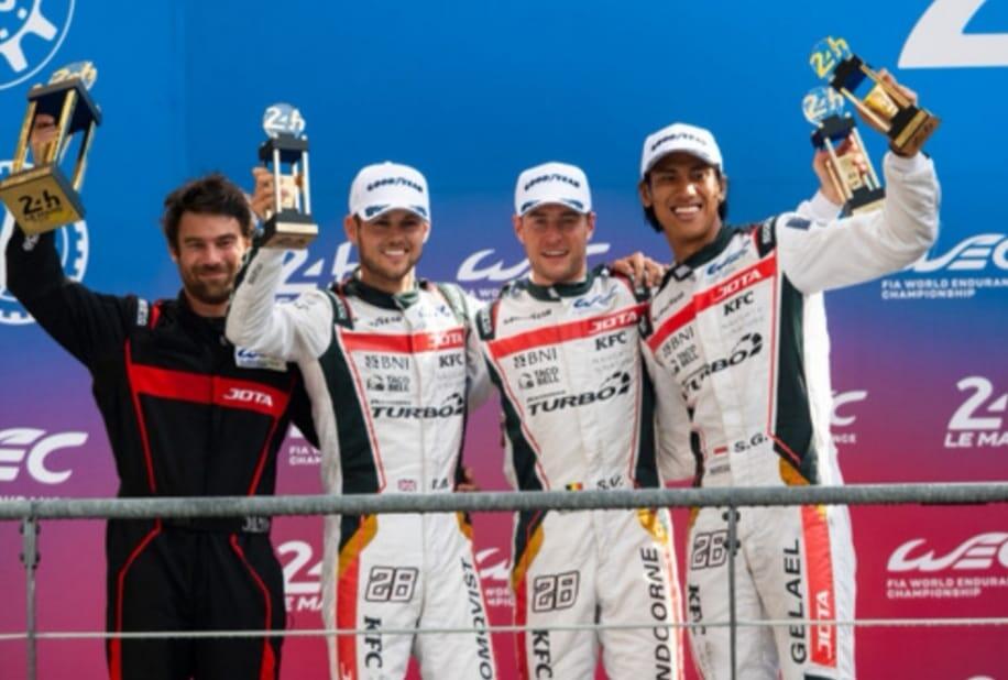 Cerita Pebalap Tim JOTA, Sean, Stoffel, dan Tom Usai Raih Podium Le Mans 24H