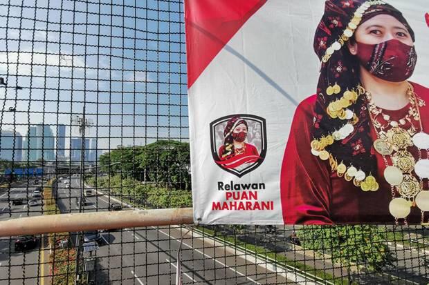 Rajin Pasang Baliho Elektabilitas Puan Maharani Justru Turun
