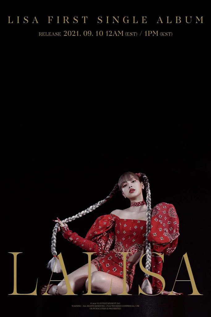 Lisa BLACKPINK Rilis Poster Teaser untuk Debut Solonya 'LALISA'