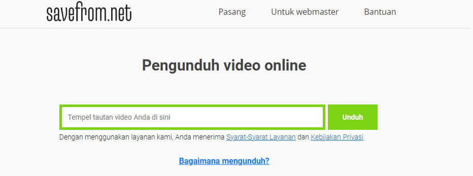 Cara Mengunduh/Mendownload Video di Youtube Tanpa Aplikasi dan Gratis