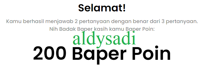 Even Nggak Menang Quiz di Room Lounge, Soreku Bersama Baba Tetap Happy Kok