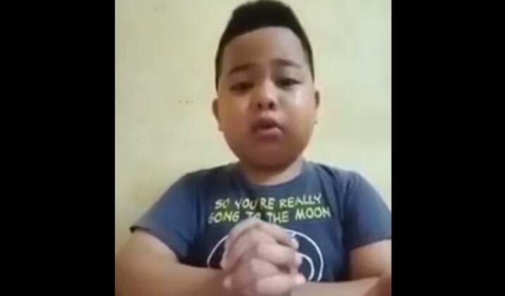 Duka Terdalam, Telah Meninggal Dunia Aming Bocah yang Viral karena Nasihat2 Baiknya