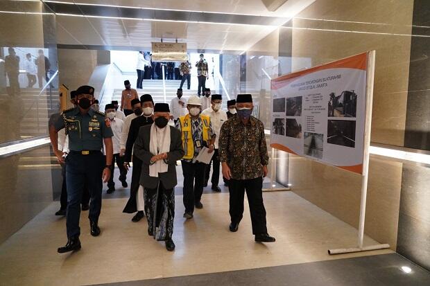 Wapres: Terowongan Silaturahmi Masjid Istiqlal-Gereja Katedral Punya Makna yang Dalam
