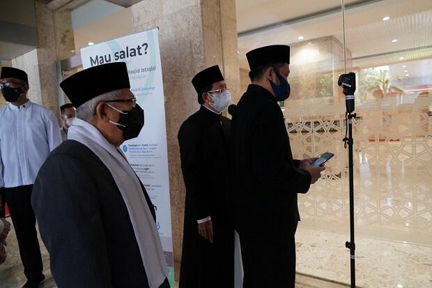 Wapres: Penerapan Prokes di Masjid Istiqlal dan Gereja Katedral Baik Sekali