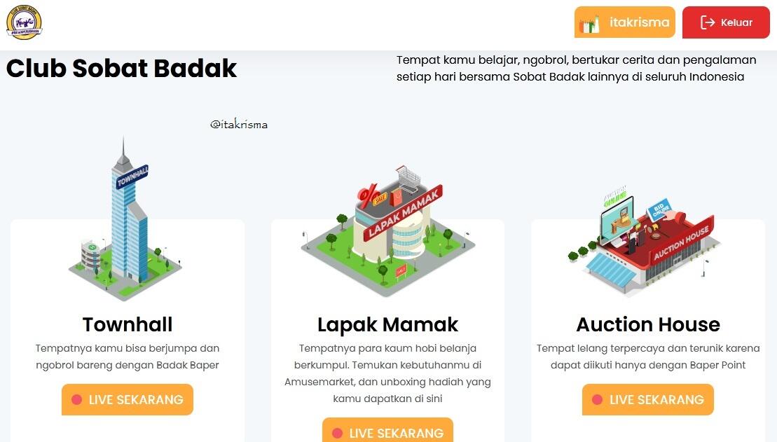 Berburu Barang ImpianBersama Club Sobat Badak
