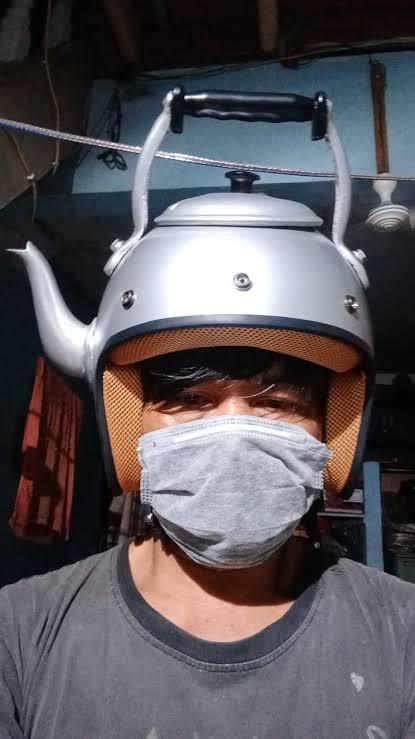 Desain Helm Absurd, Unik, Lucu, dan Bikin Ketawa yang Melihatnya