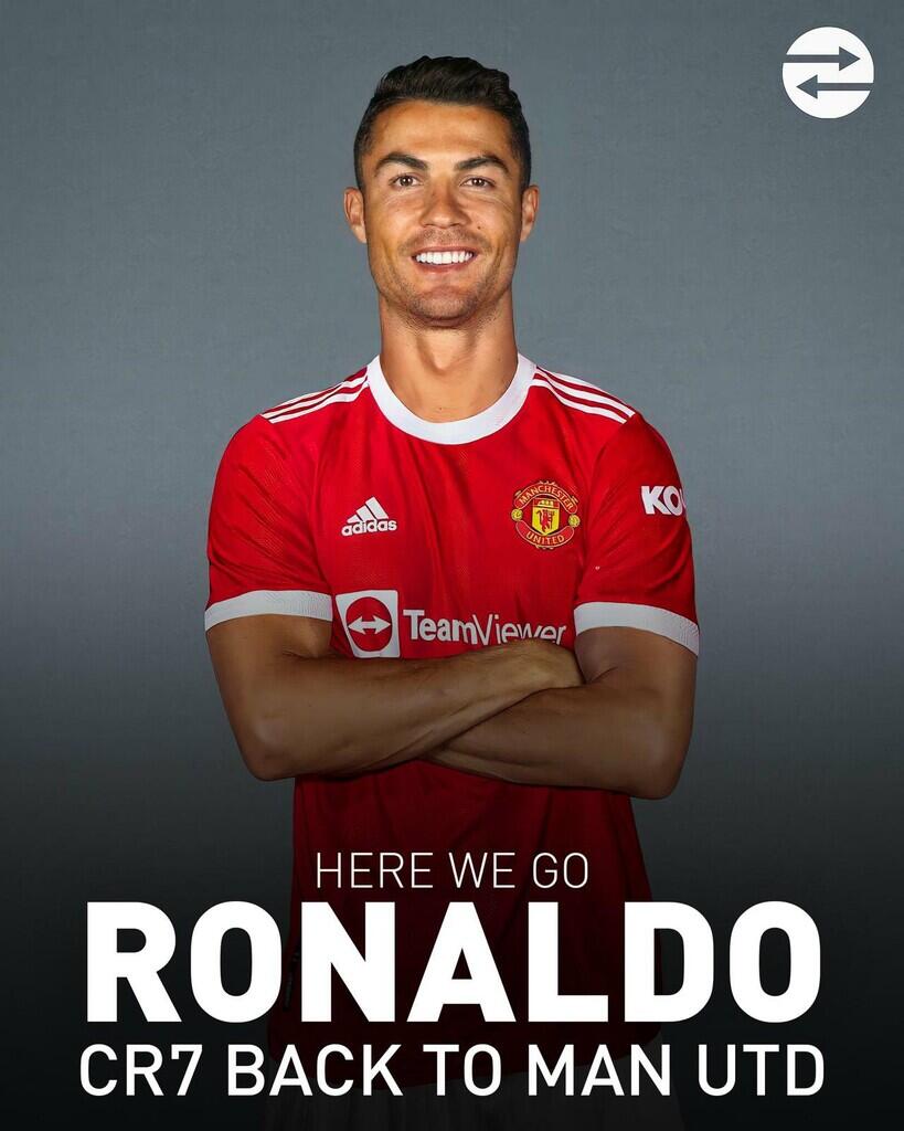 Resmi! CR7 Kembali ke United.