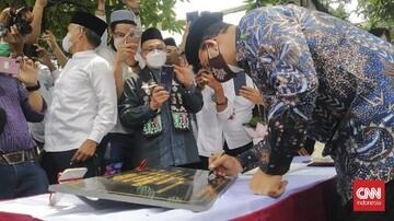 Anies Resmikan Pembangunan Masjid At Tabayyun di Meruya