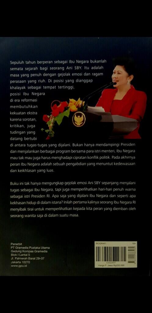 Buku 10 Tahun Perjalanan Hati, Inspirasi untuk Wanita Calon Pemimpin Negara