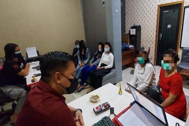 9 Gadis Wanita Ini Diamankan, Diduga Terlibat Prostitusi Online di Gorontalo