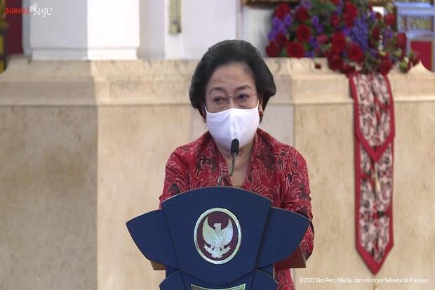 Megawati: Rakyat Harus Tahu Vaksinasi Bukan Obat Jadi Masih Bisa Terpapar