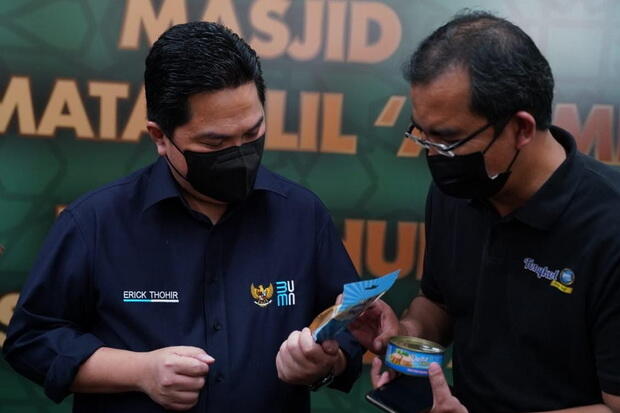 Halal Hub di Rest Area, Erick Thohir: Lokasi Ini Terbuka Bagi Semua Pelaku Usaha