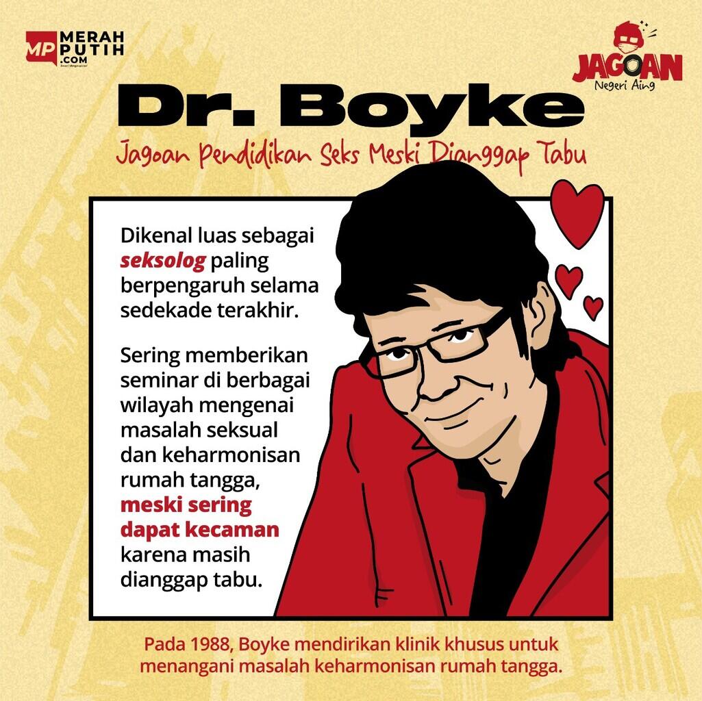Dr. Boyke Jagoan Pendidikan Seks Meski Dianggap Tabu