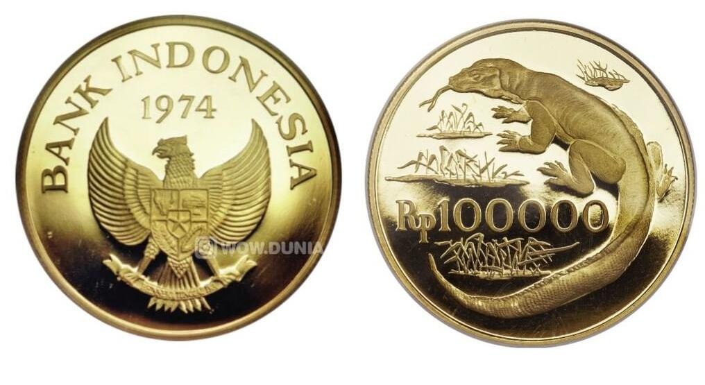 Viral Unggahan Uang Logam Rp 100.000 Terbuat dari Emas, Ini Kata BI
