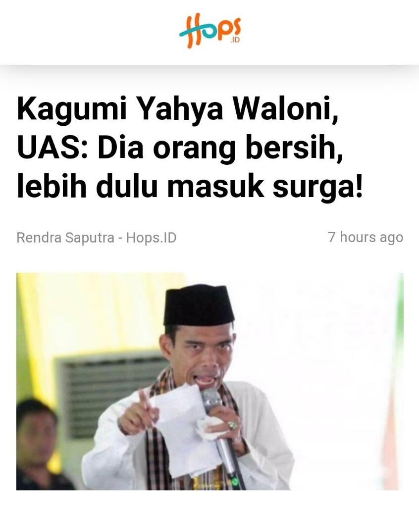 Yahya Waloni Dianggap belum Pantas Sandang Ustaz, Cholil: Ilmunya Masih Kurang