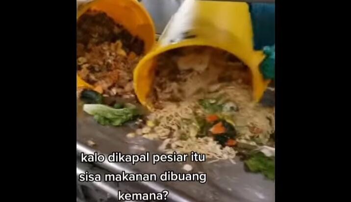 Tahu Dimana Kapal Pesiar Buang Sisa Makanan? Ternyata Masih Bisa Dimanfaatkan