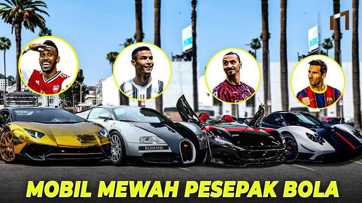 Deretan Pesepak Bola Dunia dengan Kendaraan Super Mewah