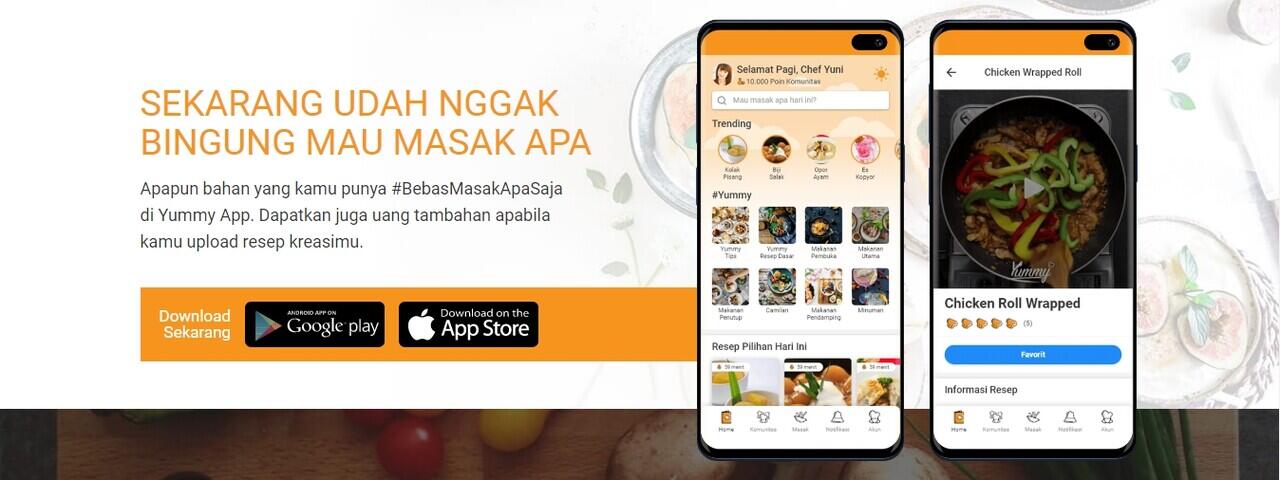 Yummy App: Aplikasi Resep Masakan Terbaik Dengan Fitur Terlengkap