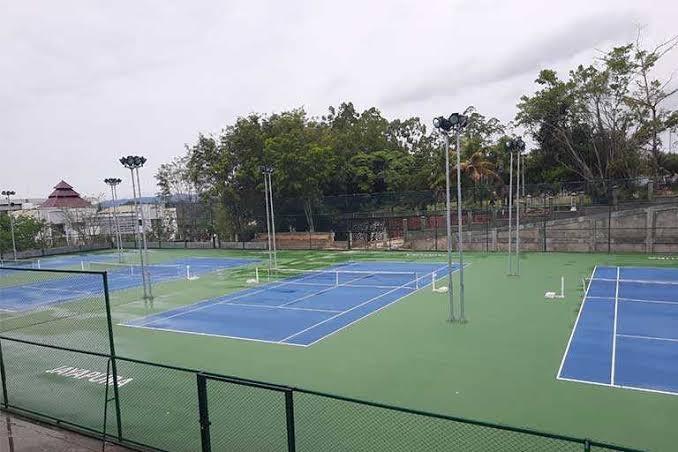 Pertandingan Tenis PON XX di Papua Kelas Eropa Sampai Bangunan Tahan Gempa