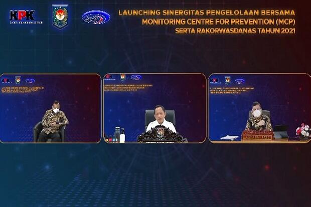 Cegah Korupsi, KPK Gandeng Kemendagri dan BPKP Kelola MCP