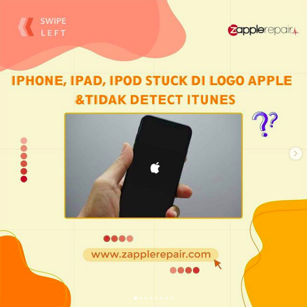 Mengatasi iPhone, iPad, dan iPod Stuck di Logo Apple dan Tidak Mendeteksi iTunes