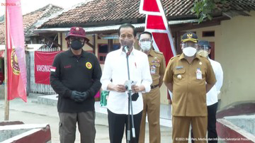 Rasa Syukur Jokowi: Pandemi Covid-19 RI Kian Membaik