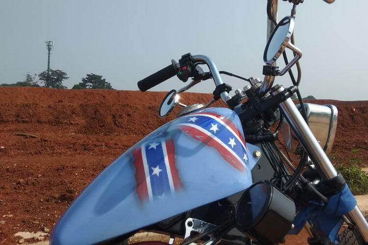 Yamaha Scorpio Dimodifikasi Chopper Bobber