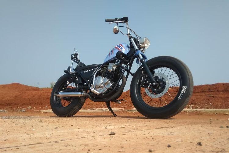 Yamaha Scorpio Dimodifikasi Chopper Bobber