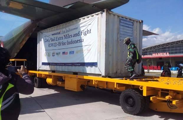Tiba di Wamena, Generator Oksigen Bantuan TNI untuk RSUD Siap Digunakan