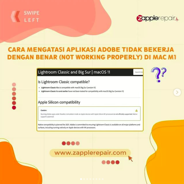 Cara Mengatasi Aplikasi Adobe Not Working Properly di Macbook Pro dan Air M1