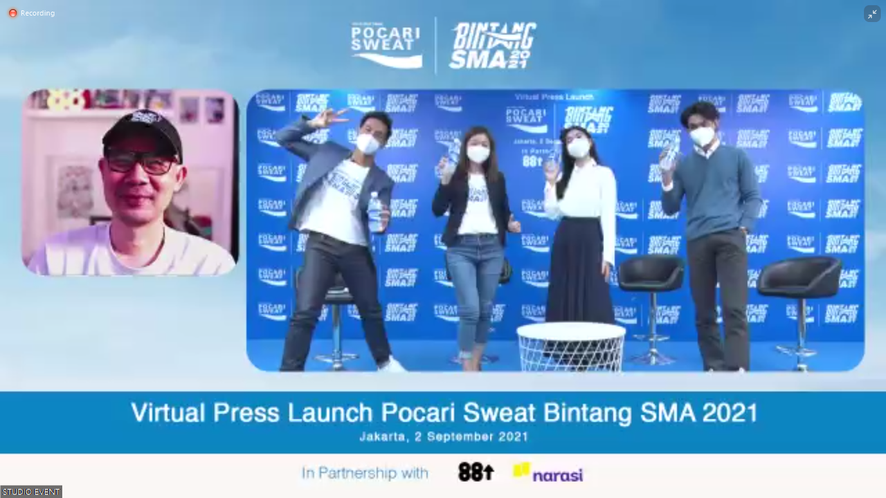 Pocari Sweat Gelar Pencarian Bakat 'Bintang SMA 2021' Kolaborasi dengan 88rising